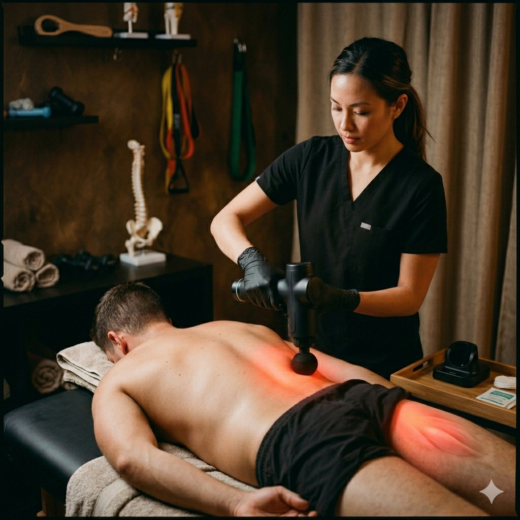 Ergonomic tools for muscular relaxation